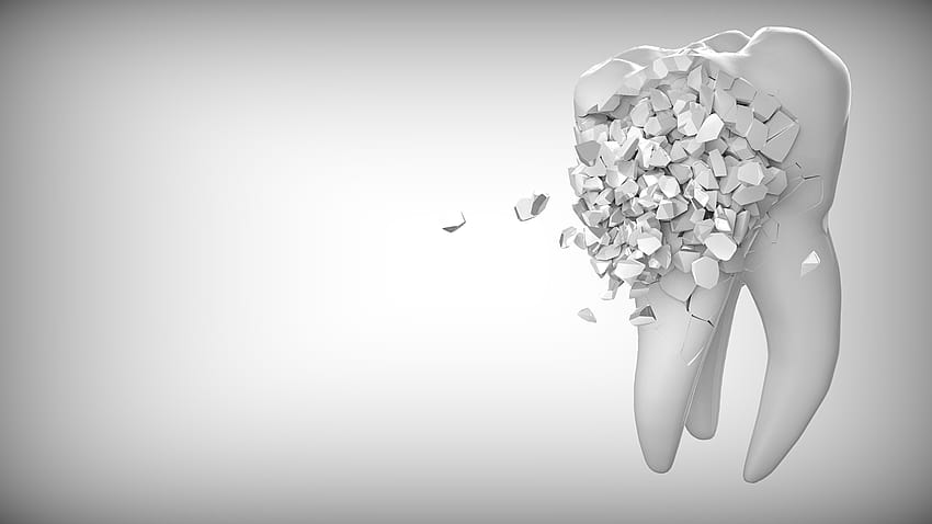 Ząb Sztuka kreatywna, stomatologia Tapeta HD