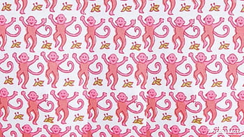 Roberta Roller Rabbit Womens Monkey Pajamas Medium Pink HD phone wallpaper   Pxfuel