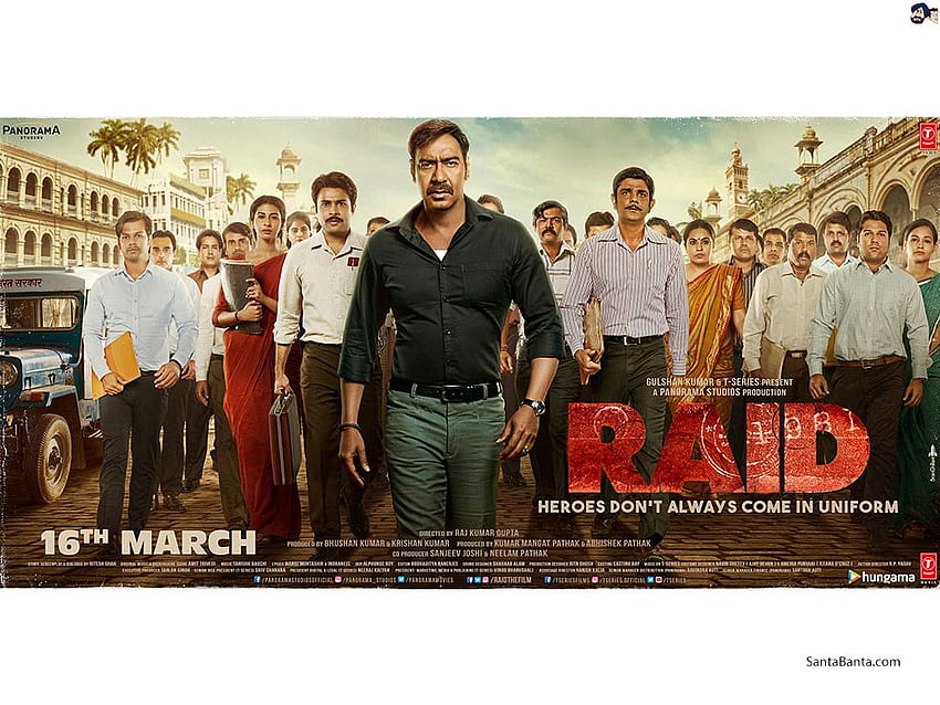 Poster of Bollywood movie, Raid, bollywood movie poster HD wallpaper