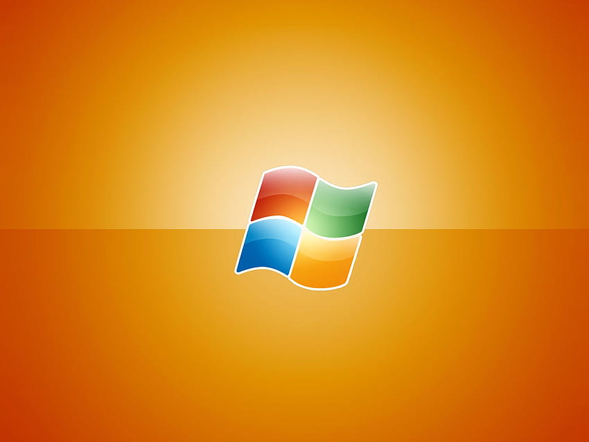 Жълто лого на Windows Vista [1600x1200] за вашия мобилен телефон и таблет HD тапет