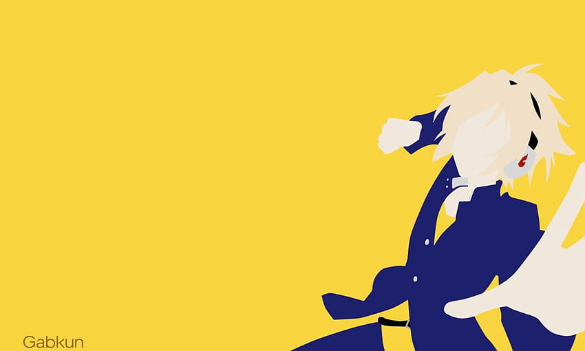 HD wallpaper: yellow haired female anime character, Mondaiji-tachi