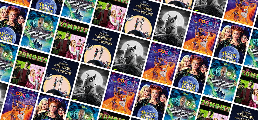 16 Halloween Movies on Disney Plus, halloween movie collage HD wallpaper