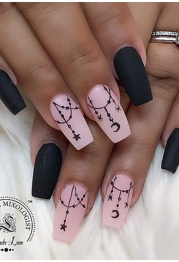 cute acrylic nails tumblr 2022