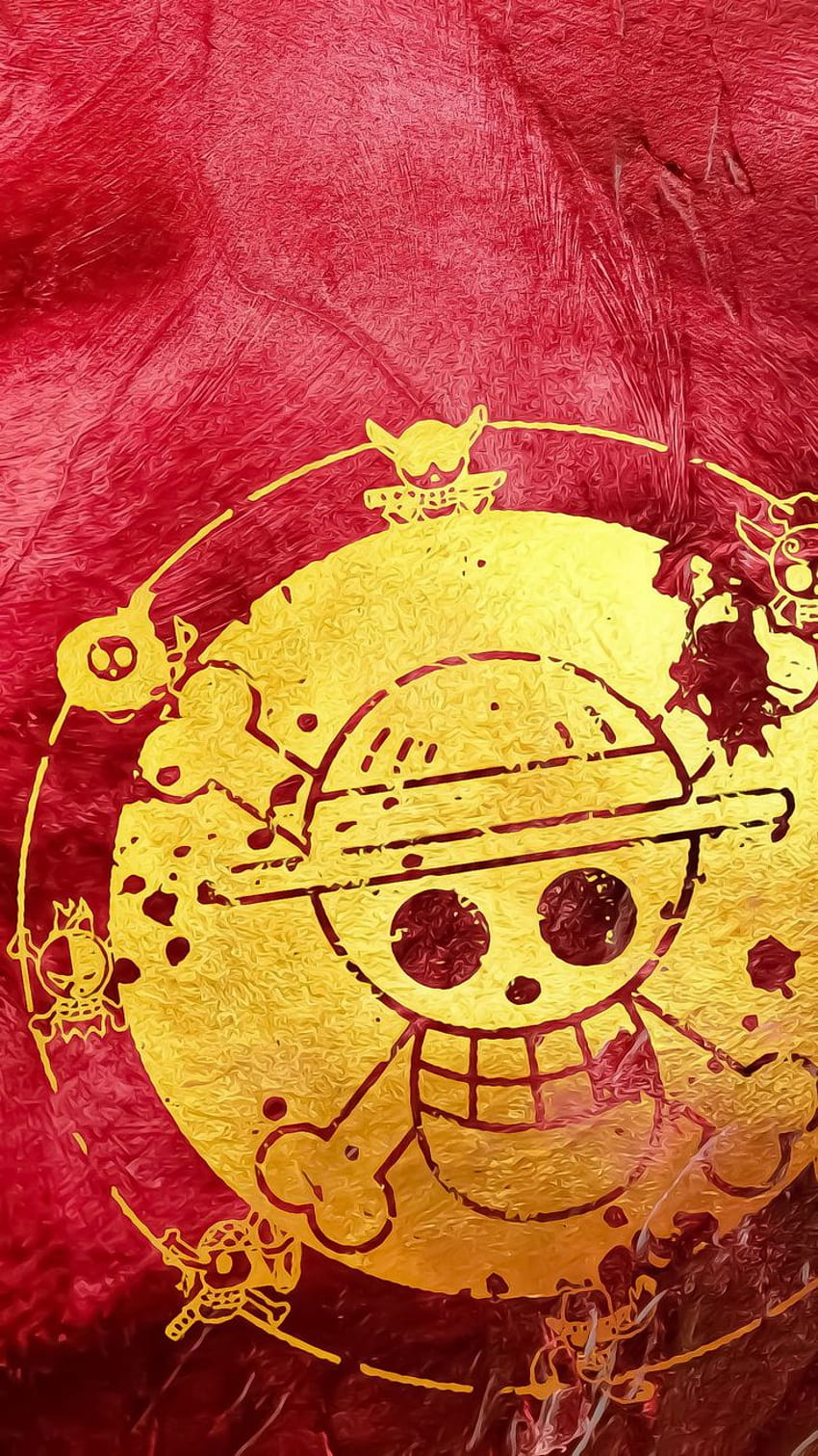 70 & One Piece ❤️ pomysły, jeden kawałek czerwony Tapeta na telefon HD