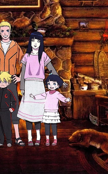 naruto uzumaki family naruto x hinata #boruto #himawari hyuuga hinata  uzumaki naruto #Anime #2K #wallpaper …