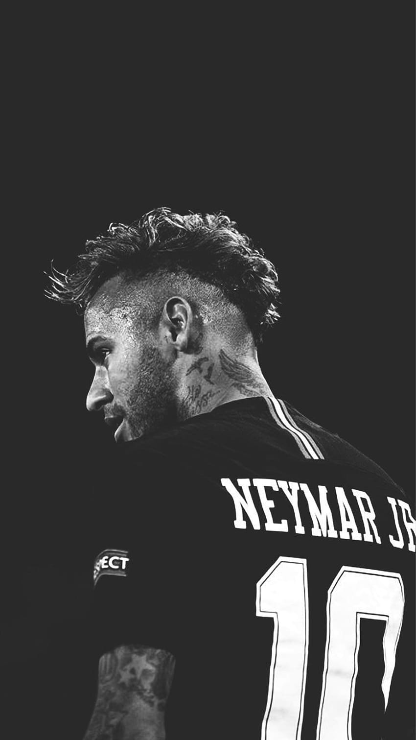 130 Ideen von Neymar Jr., Neymar Schwarz und Weiß HD-Handy-Hintergrundbild