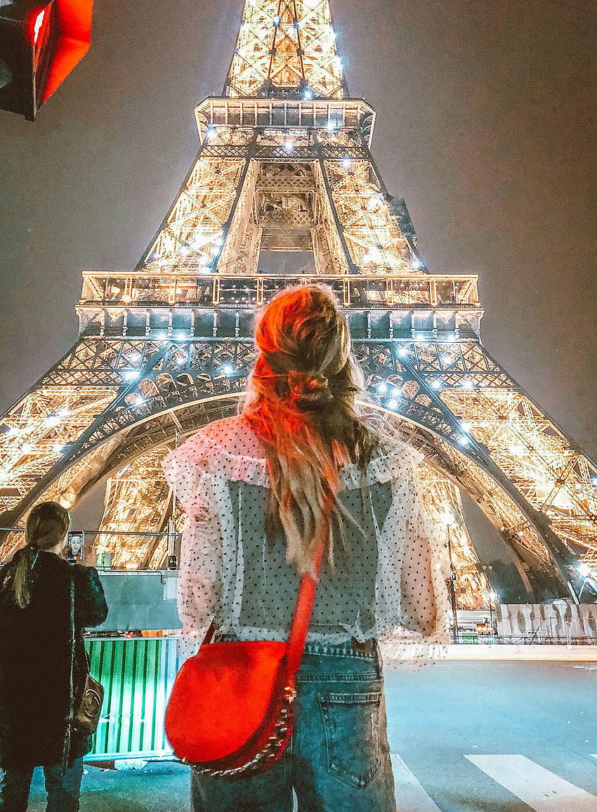 Paris Girls Trip, parisian girl HD phone wallpaper