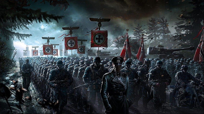 Front Musuh, Video Game, Tentara, Senjata, Harimau I, Jerman, MP 40, tentara nazi Wallpaper HD