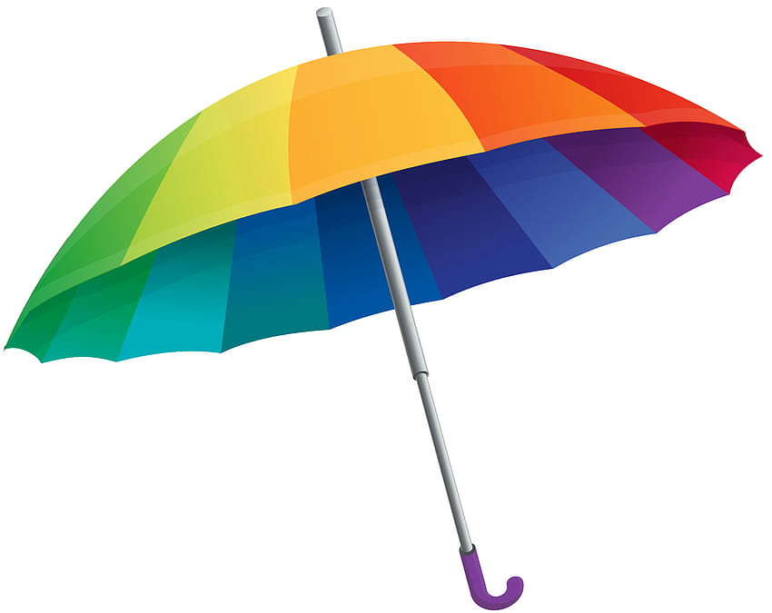 Parapluie arc-en-ciel PNG Clipart, parapluie de plage arc-en-ciel Fond d'écran HD