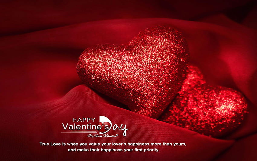 2 Happy Valentine's Day for, value of love HD wallpaper