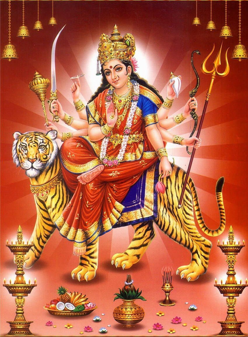Durga Maa para Android fondo de pantalla del teléfono