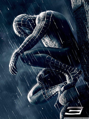 Spider Man with black suit Wallpaper 4k Ultra HD ID7825