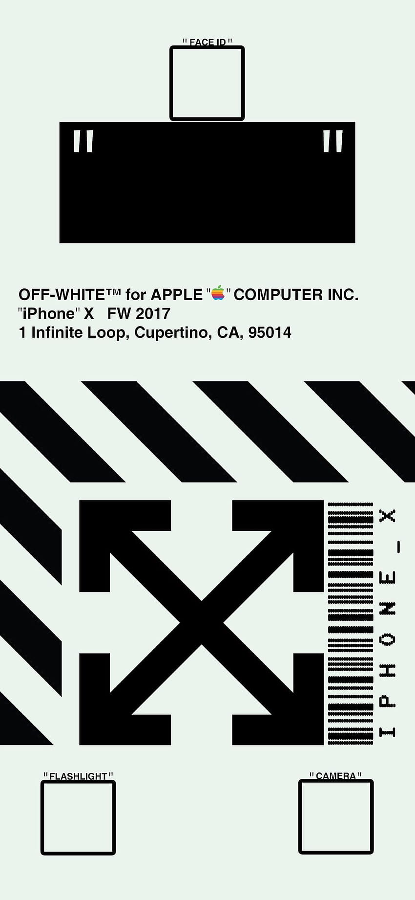 iPhone X Off, nike x off white HD phone wallpaper