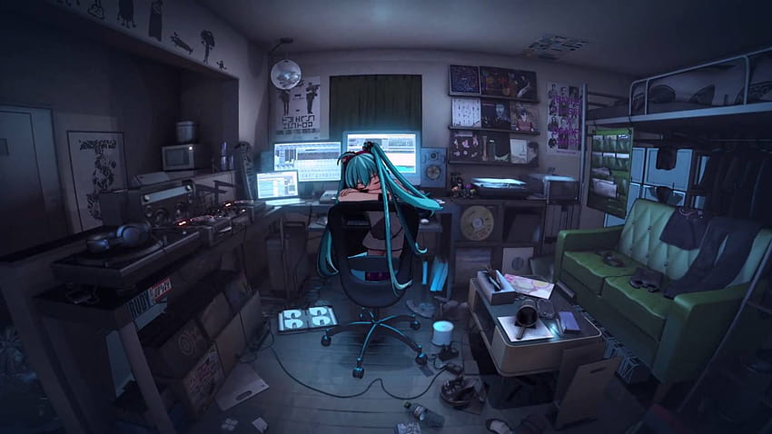 Anime Tech, Anime-Räume HD-Hintergrundbild