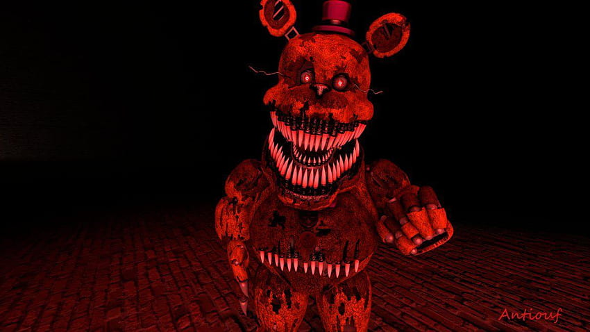 Download Nightmare Foxy Transparent HQ PNG Image