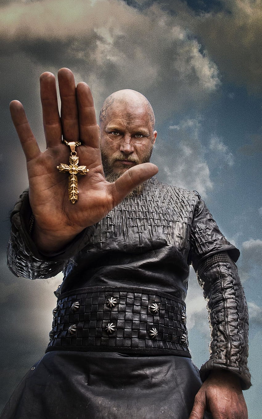 Vikings Ragnar Cross 3 iPhone Parallax Les 3 [1242x2208], 모바일 및 태블릿, 라그나 폰용 HD 전화 배경 화면