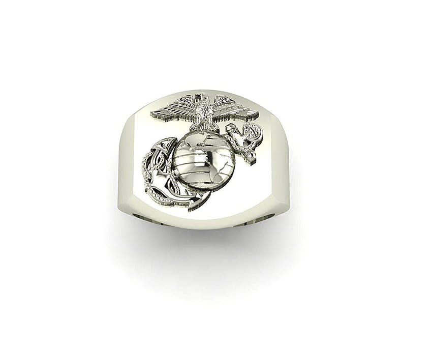 Signet Ring with Eagle Globe and Anchor MR1 HD wallpaper