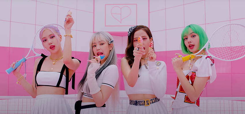 BLACKPINK's Rosé Rocks Tiffany & Co. за Ice Cream MV, blackpink mv HD тапет