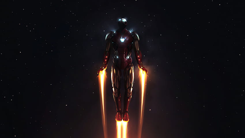 Iron Man Take Flight, Superbohaterowie, Tła i latający Iron Man Tapeta HD