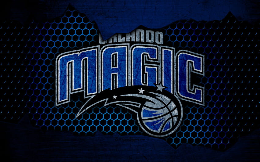 オーランド・マジック、ロゴ、NBA、バスケットボール、イースタン・カンファレンスのロゴ 高画質の壁紙