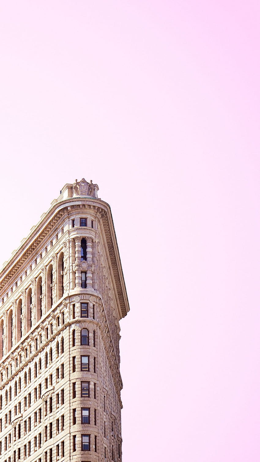 New York Minimalist, flatiron building HD phone wallpaper