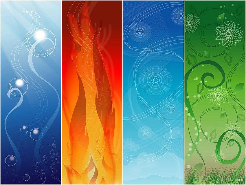 the four elements HD wallpaper
