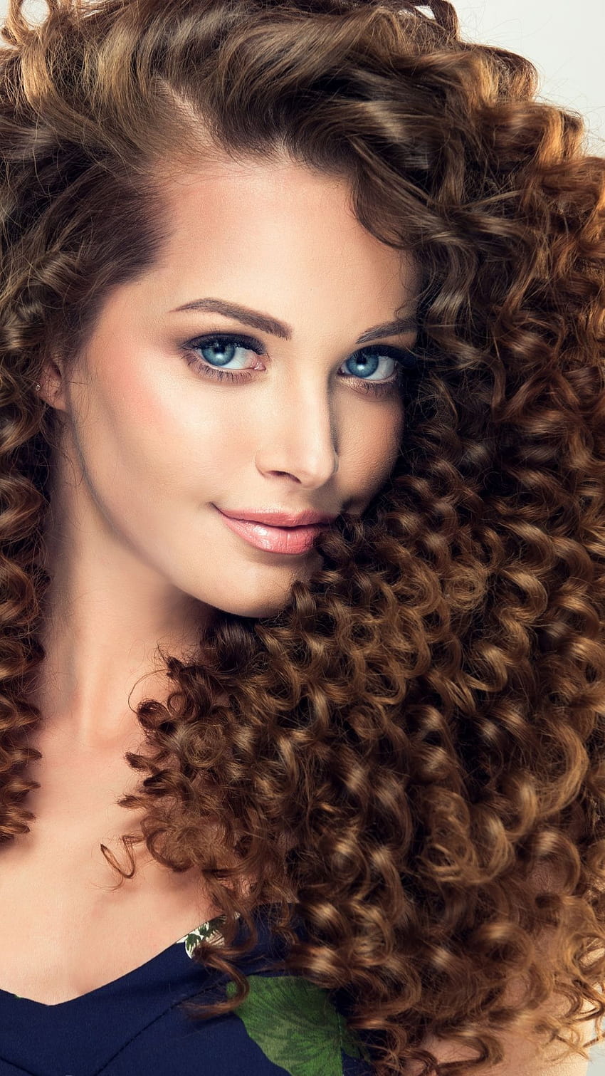 Curly Hair, wavy hair HD phone wallpaper