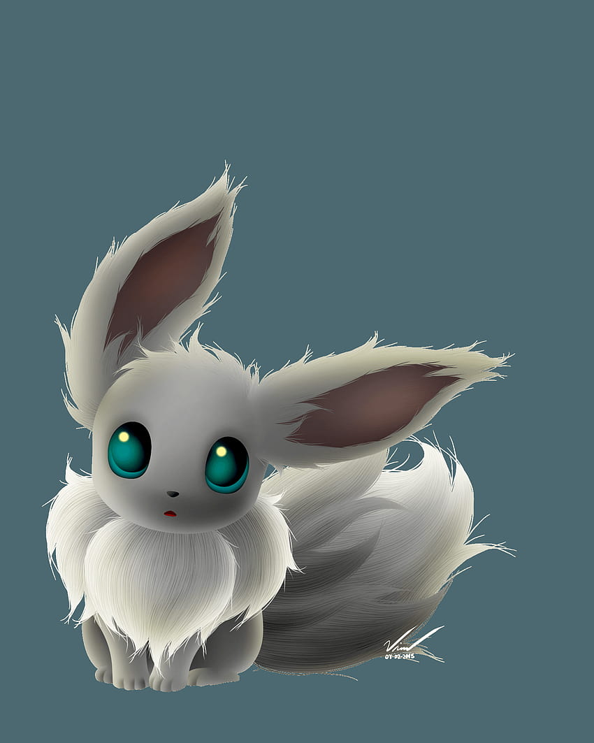 Shiny Eevee by SymbianL.deviantart.com on @DeviantArt