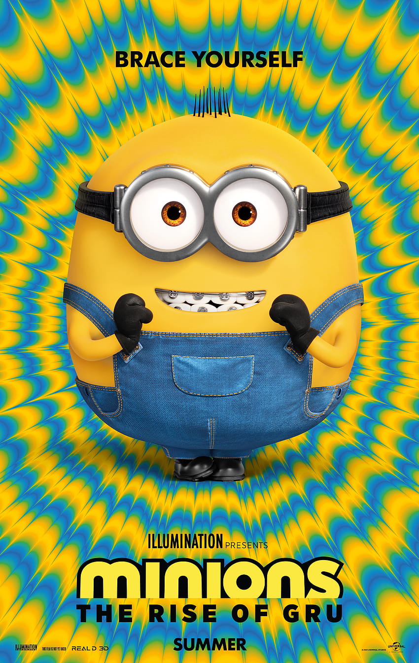 Minions: The Rise of Gru, poster minions 2020 movie HD phone wallpaper