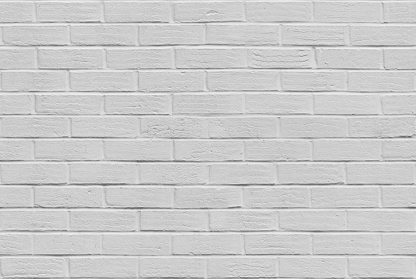 흰색 벽돌, 벽돌 벽 HD 월페이퍼
