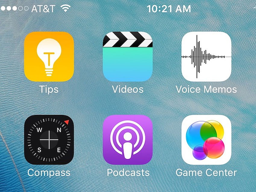Nowe metadane iTunes sugerują, że użytkownicy mogą wkrótce mieć możliwość ukrywania standardowych aplikacji na iOS Tapeta HD