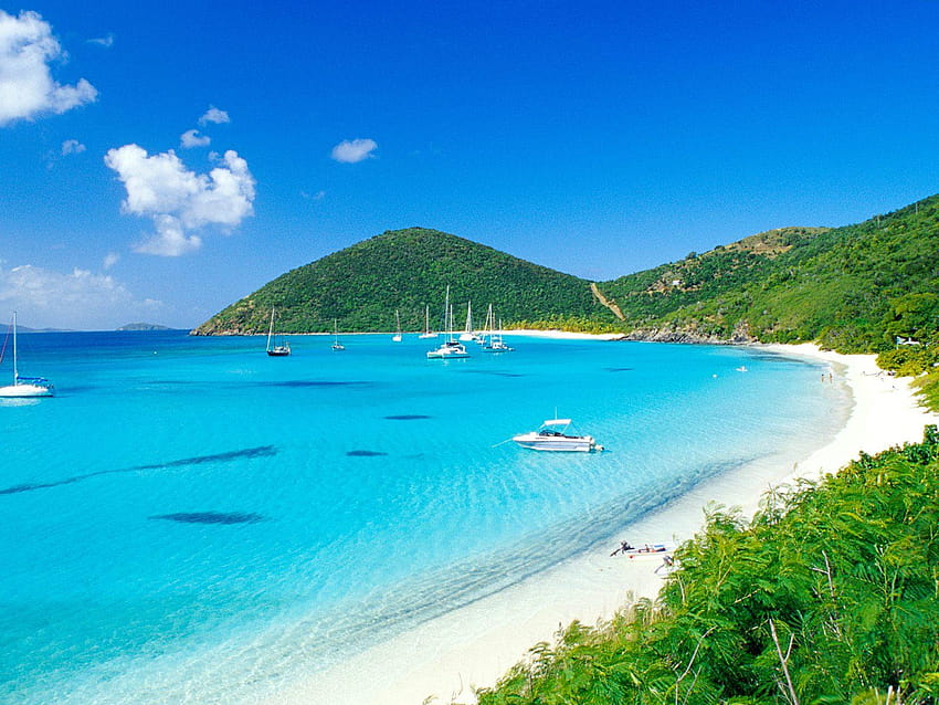 White Bay, British Virgin Islands HD wallpaper