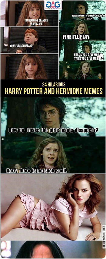 Harry Potter and Hermione Meme