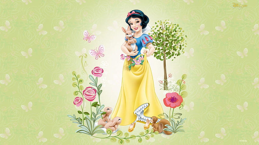 Disney animasyonlu desenleri, Branca de Neve, árvore HD duvar kağıdı