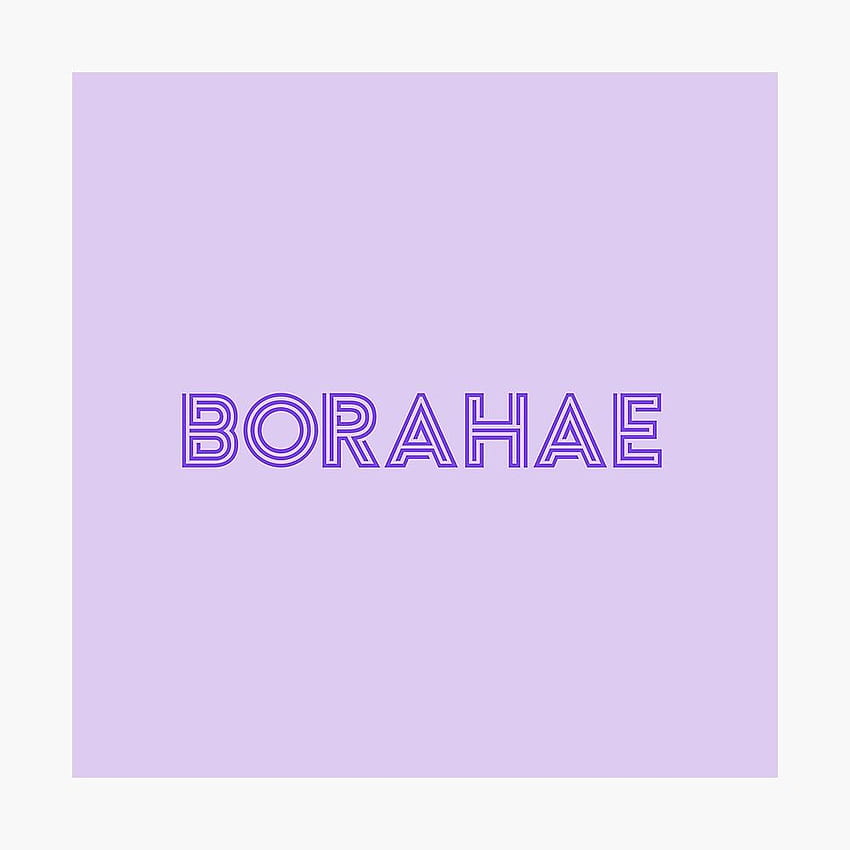 Borahae, I Purple You HD phone wallpaper