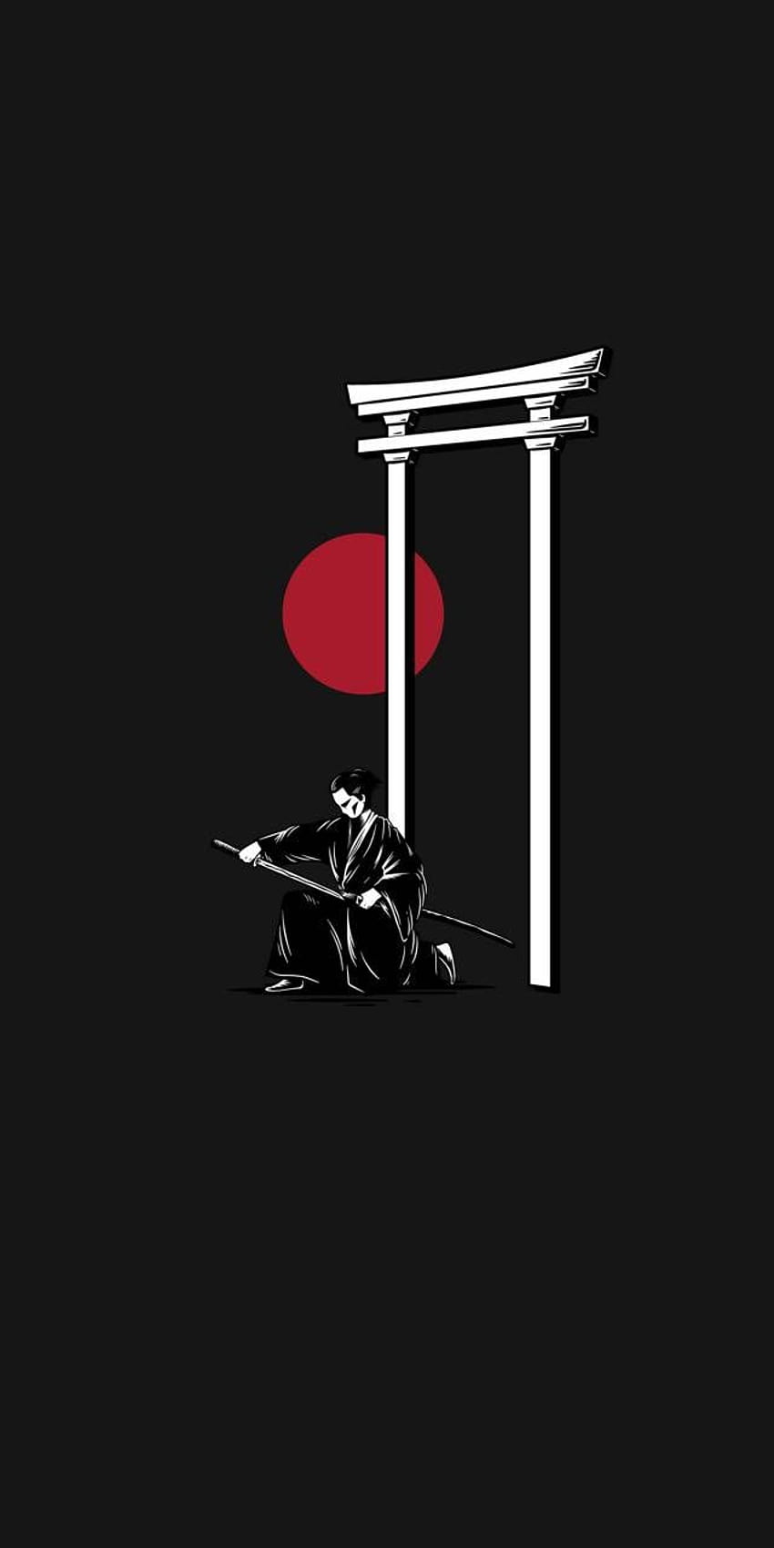 Japan Culture by DevilWine, minimal japanese HD phone wallpaper