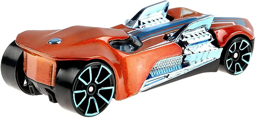 Hot Wheels Orange & Blue 53rd Anniversary Twin Mill III 4/5 odlewany pojazd w skali 1:64 : zabawki i gry, twin mill 3 hot wheels Tapeta HD