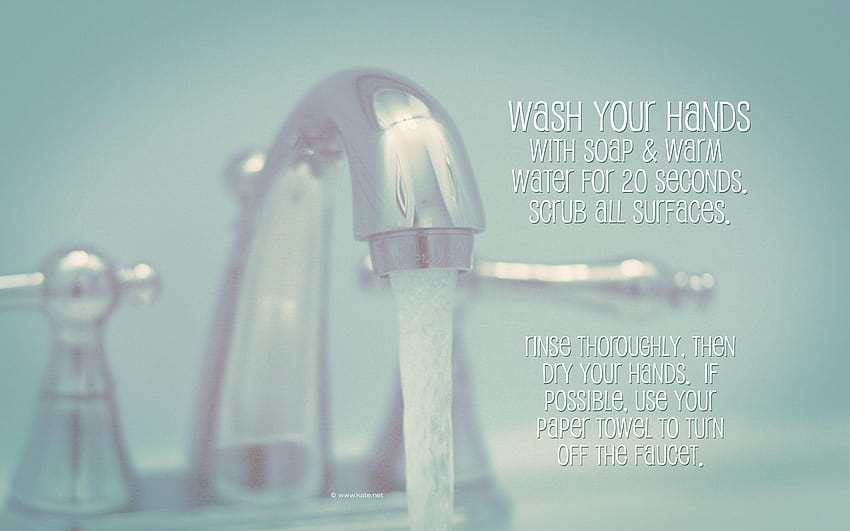 Everyday by Kate, handwashing HD wallpaper