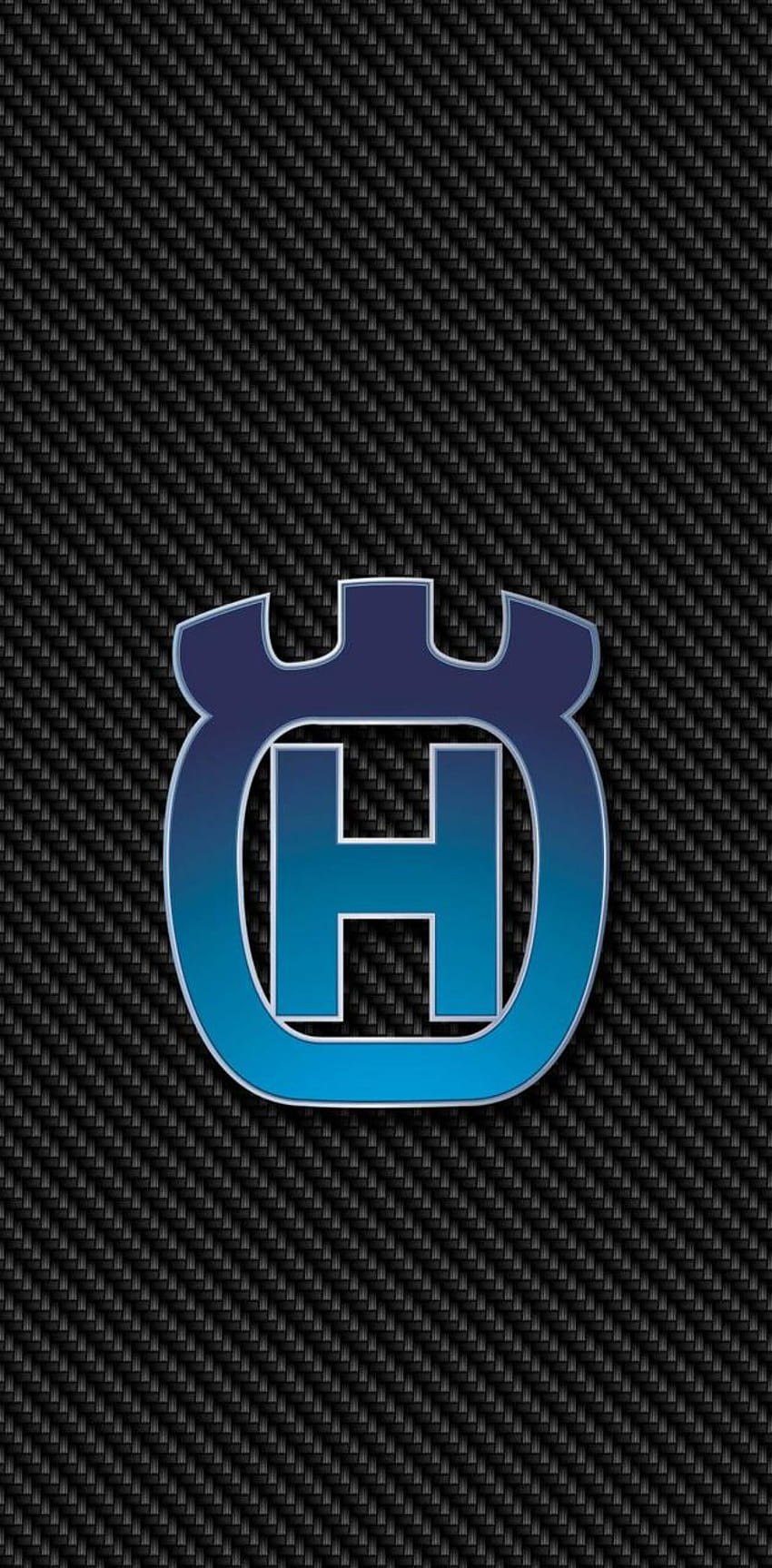 Husqvarna Carbon von Bruceiras, Husqvarna-Logo HD-Handy-Hintergrundbild