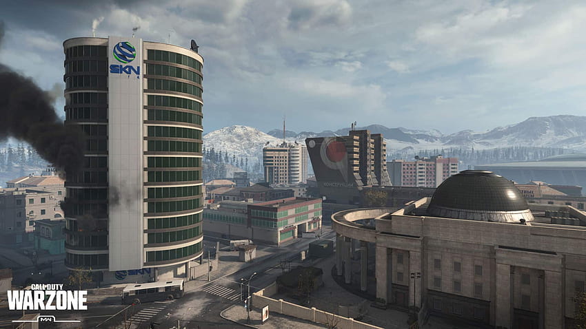 La carte de Verdansk restera dans Warzone après le lancement de Black Ops Cold War Fond d'écran HD