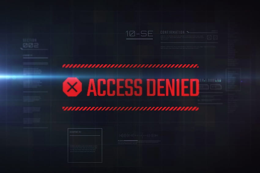 Solved] You don't have permission to access / on this server, access denied HD wallpaper
