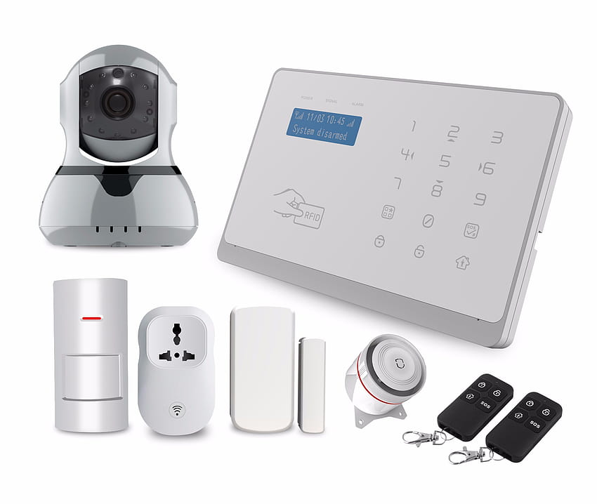 China Hot Sale PSTN/GSM/WiFi Wireless Home Security Alarm System & HD wallpaper