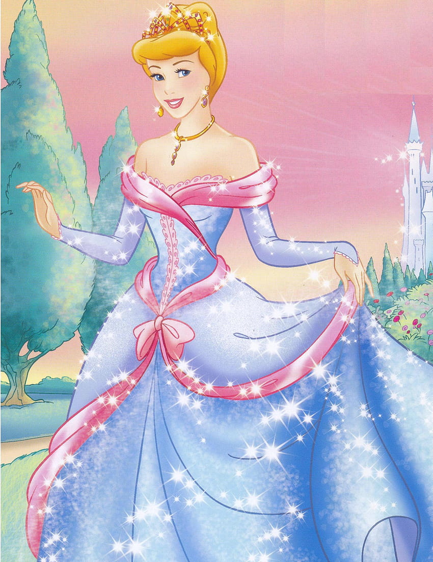 Kopciuszek na iPhone 6, Kopciuszek Księżniczki Disneya Tapeta na telefon HD