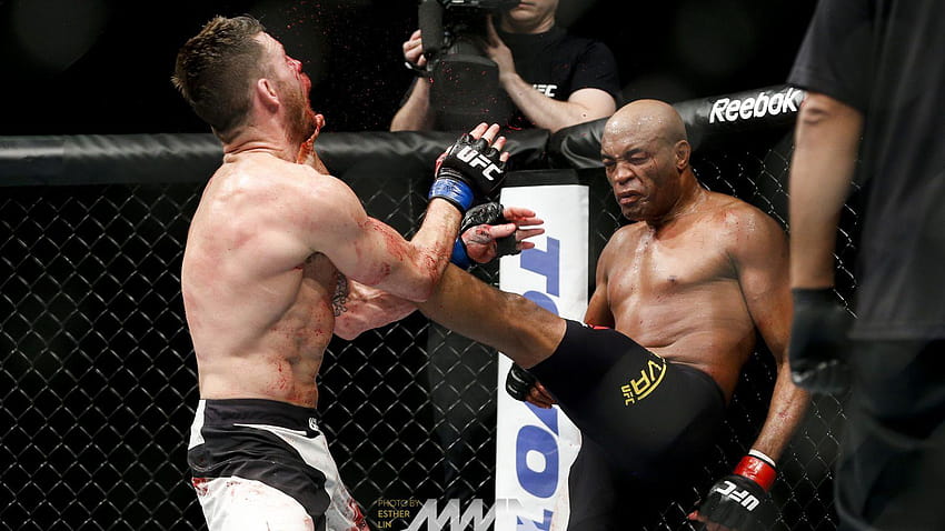 UFC Fight Night 84 ในทวีต: ข้อดีตอบสนองต่อ Anderson Silva vs, Michael bisping วอลล์เปเปอร์ HD