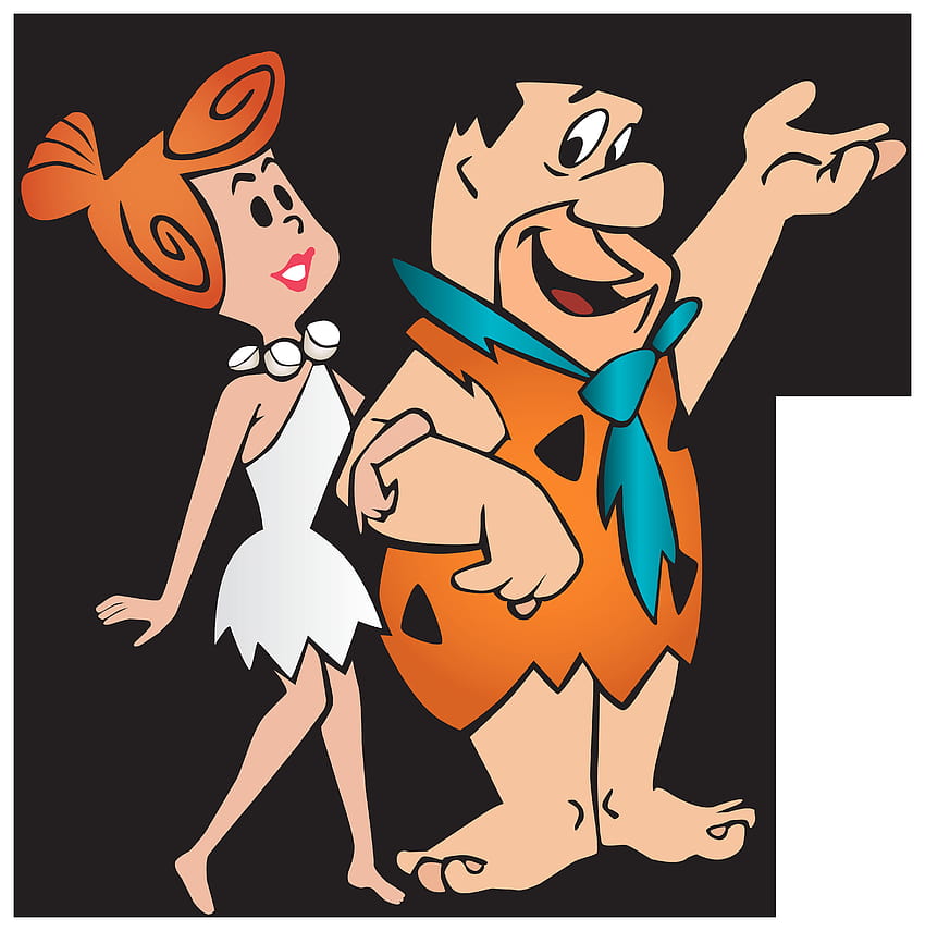 Fred and Wilma Flintstone Transparent PNG Clip Art ​, fred flintstone HD phone wallpaper