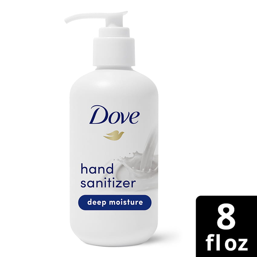 Dove подхранващ дезинфектант за ръце дълбоко овлажняващ антибактериален гел с 61% алкохол и трайна хидратация до 8 часа 99,99% ефективен срещу много микроби 8 унции HD тапет за телефон