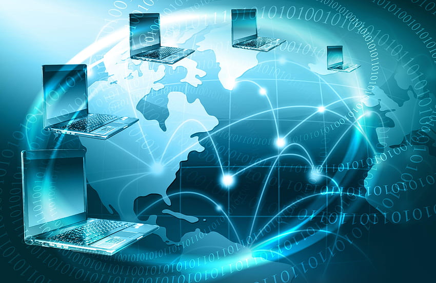 ИКТ инфраструктурно развитие към търговия HD тапет