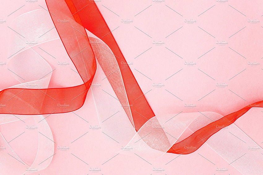 Pink, Red & White Backgrounds ~ Abstract ~ Creative Market, red and white background HD wallpaper