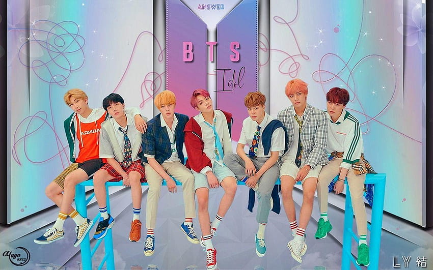 BTS BTS_ IDOL and backgrounds, v bts idol HD wallpaper