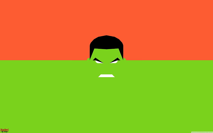 Unglaubliche Hulk-Illustration Ultra-Hintergründe, Hulk minimal HD-Hintergrundbild